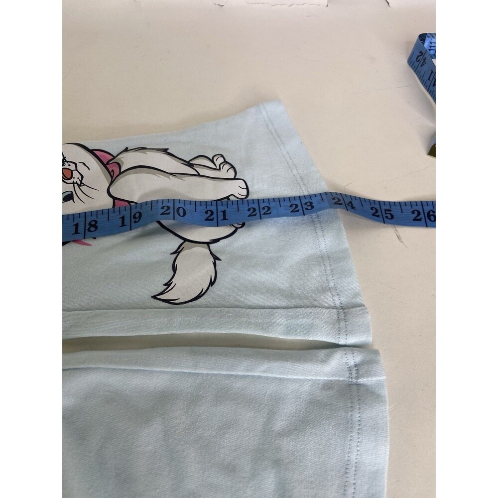 Disney The Aristocats Marie Blue Flared Pull On Leggings Pants Girls Size 4 - Picture 7 of 7